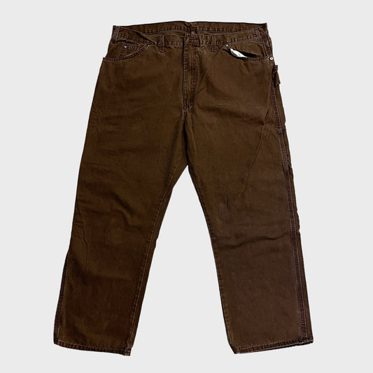 Dickies painter pants brown