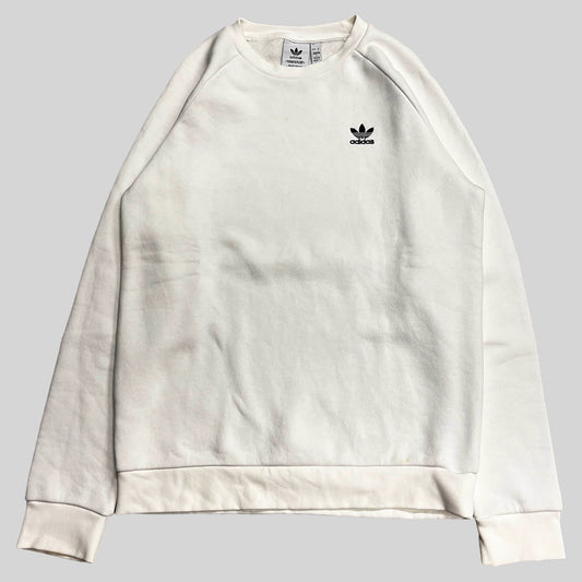 adidas sweat White