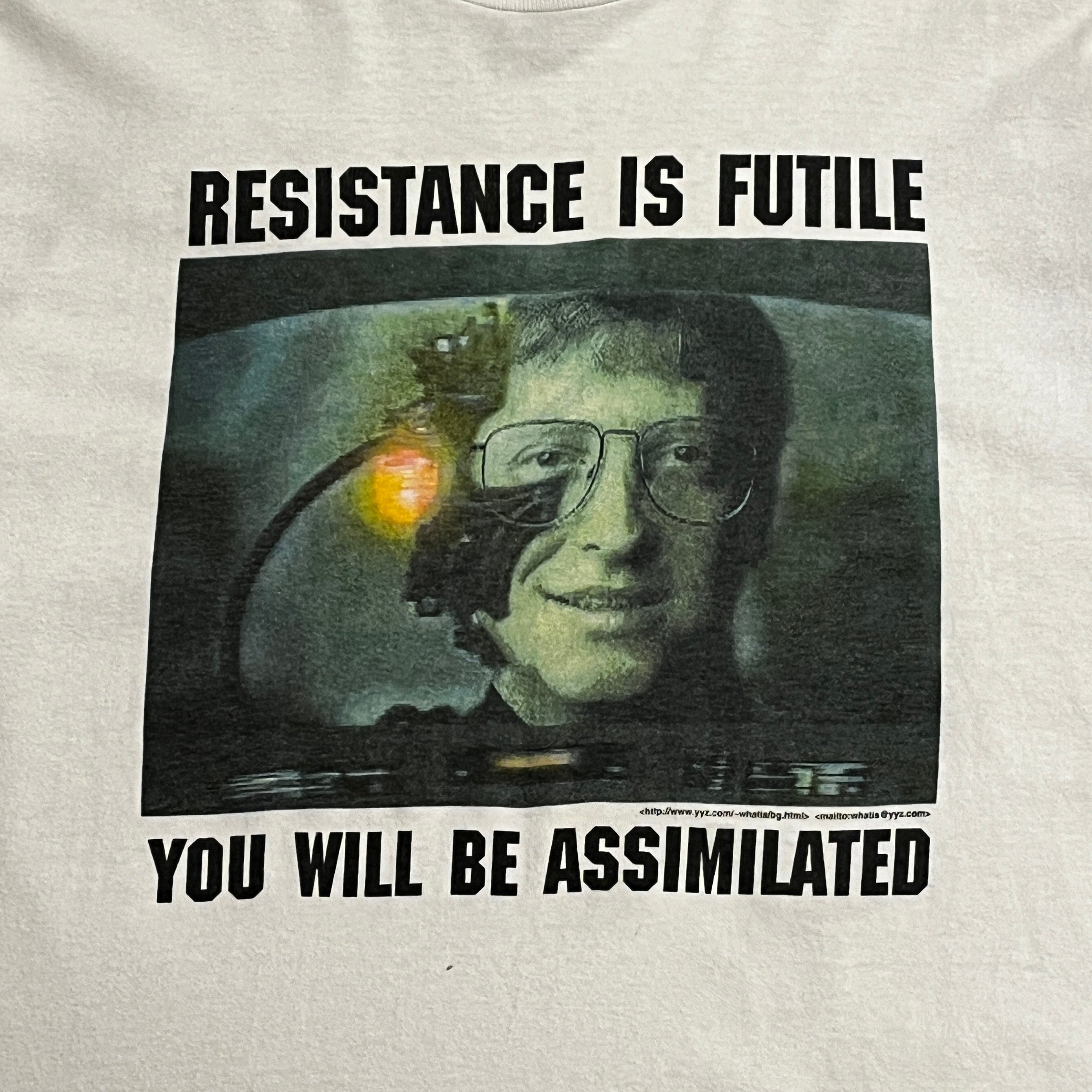 Bill Gates Microsoft Resistance Is Future T-Shirt – Léon online shop