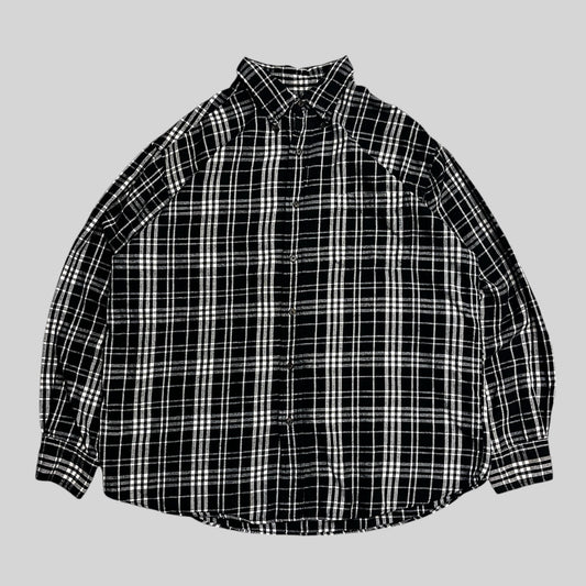 ST.JOHN’S BAY flannel check shirt Black