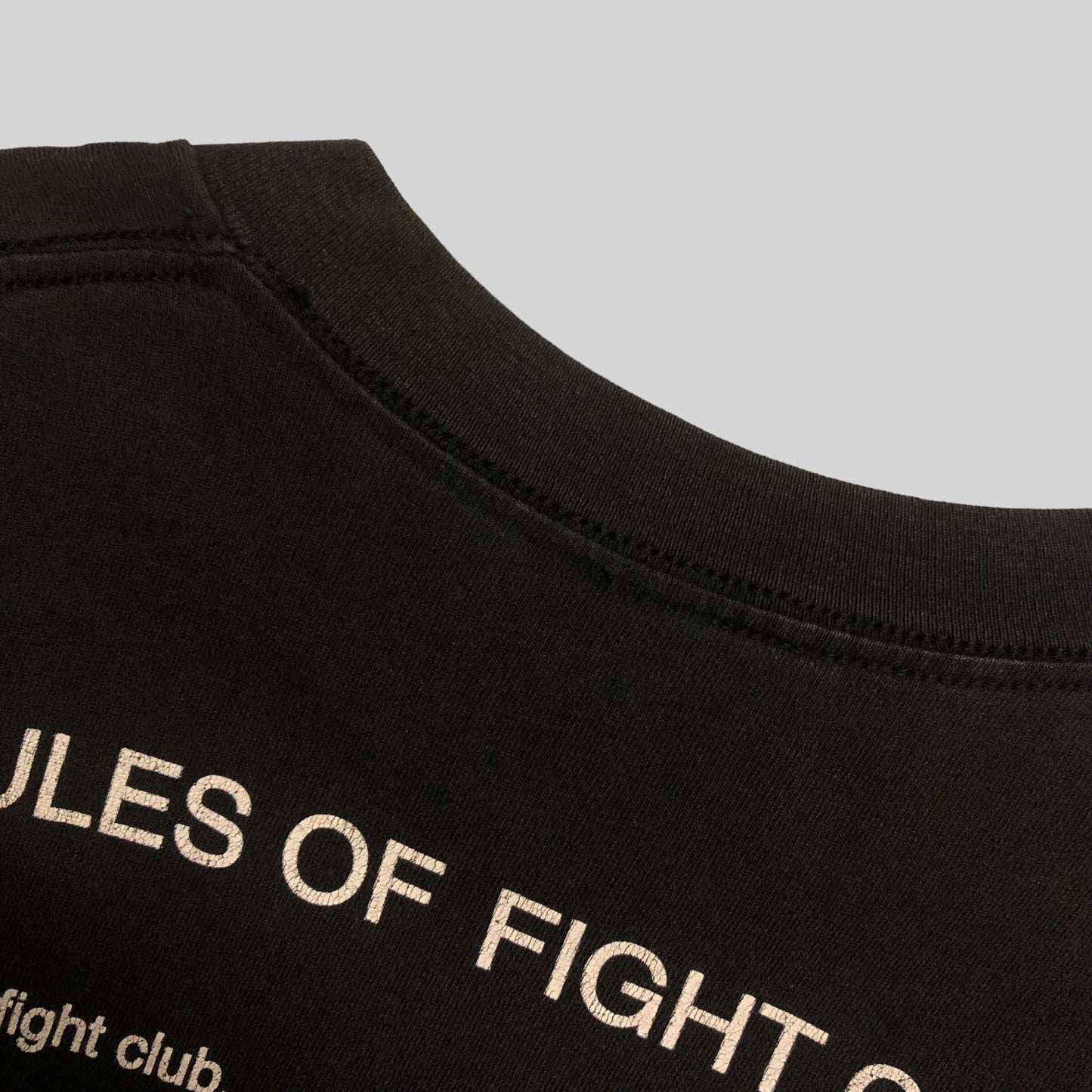 00's FIGHT CLUB T-shirt Black