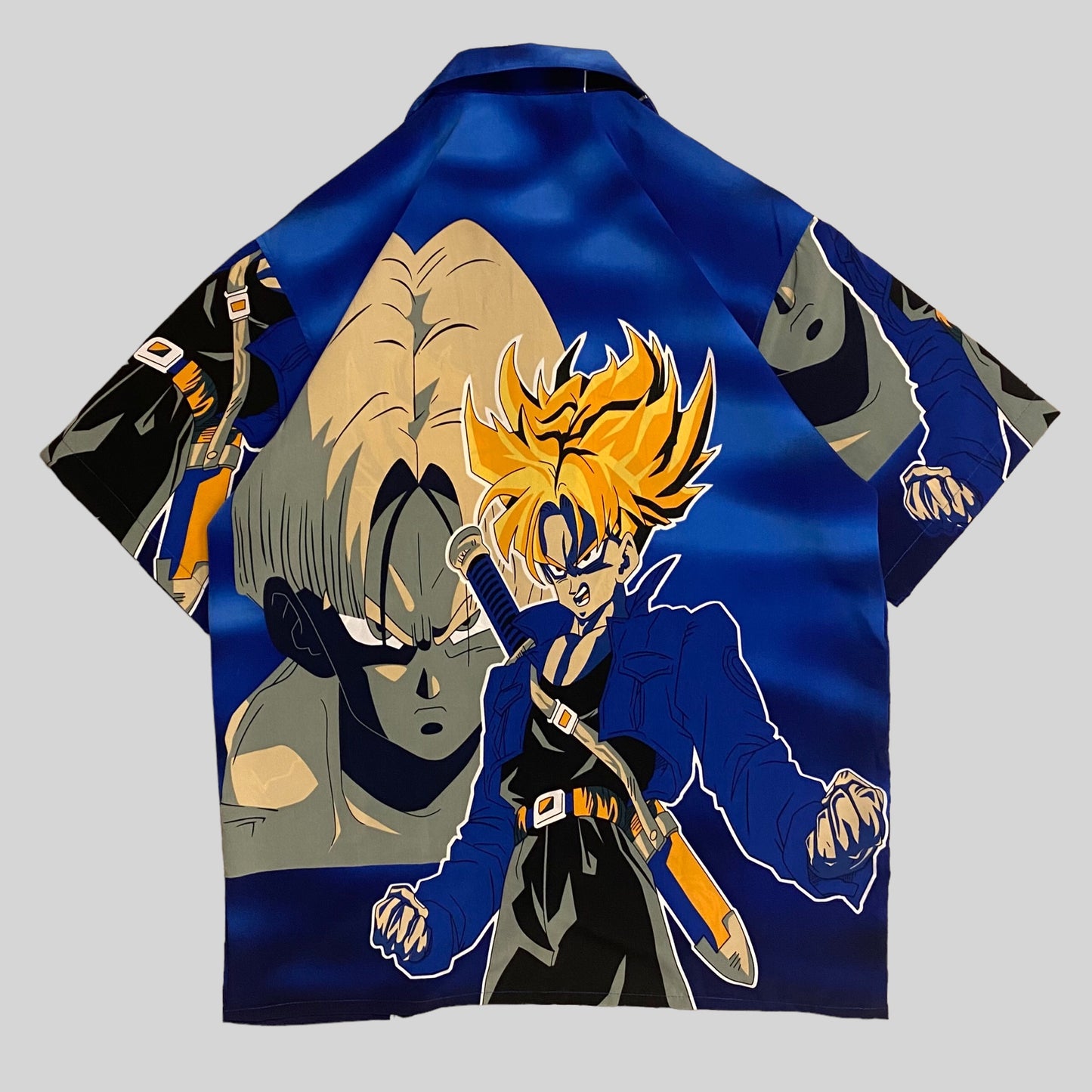 DRAGONBALL half sleeve shirt Blue