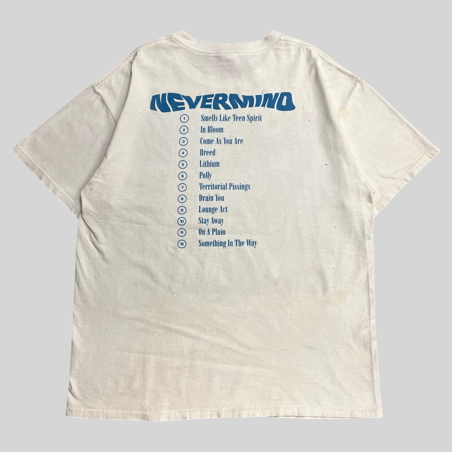 00's NIRVANA "NEVERMIND" band T-shirt