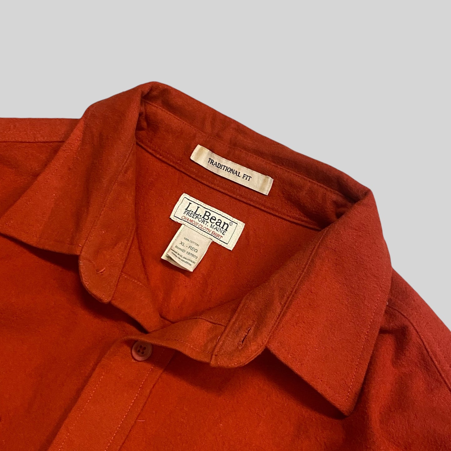 L.L.BEAN CHAMOIS CLOTH SHIRT