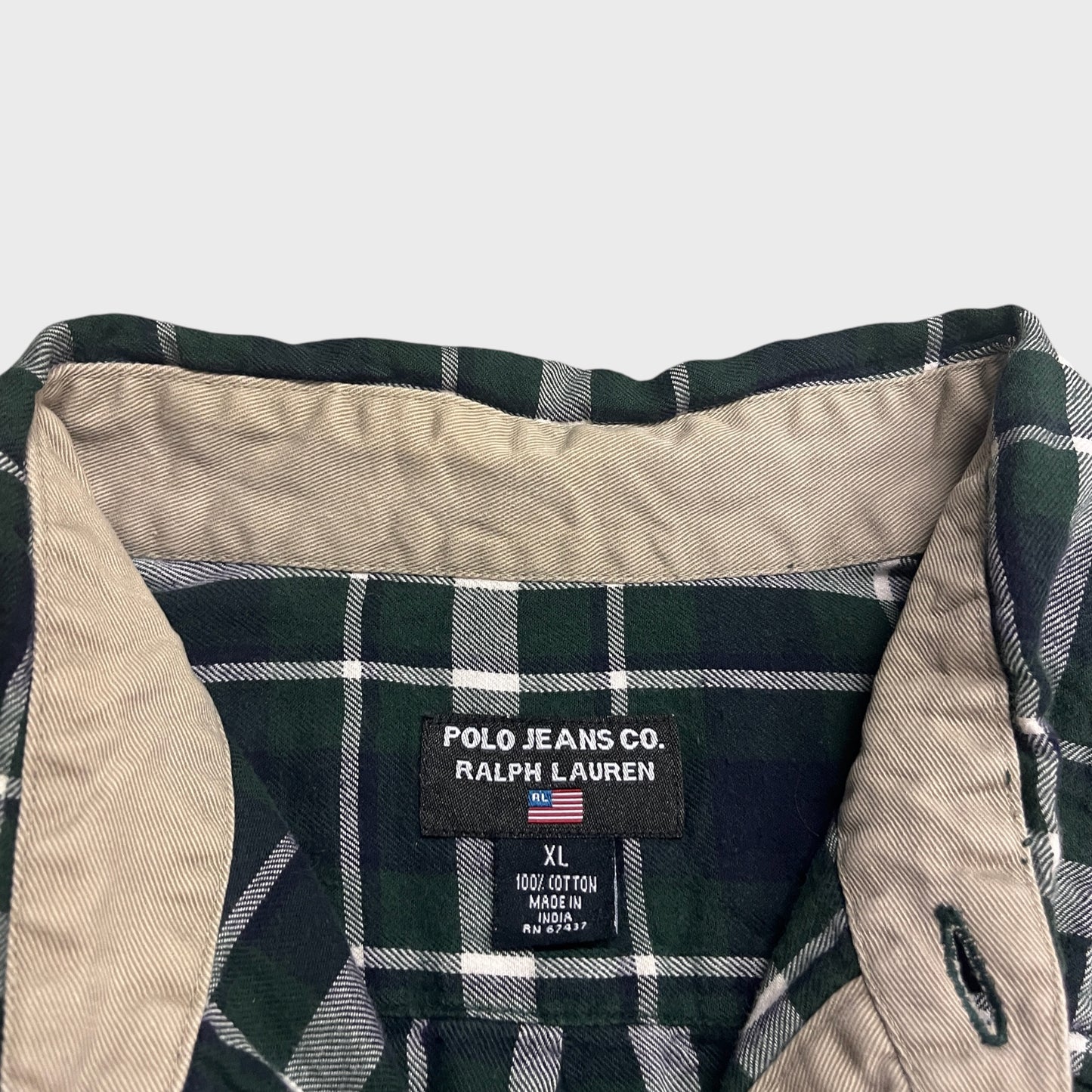 POLO JEANS CO. flannel shirt