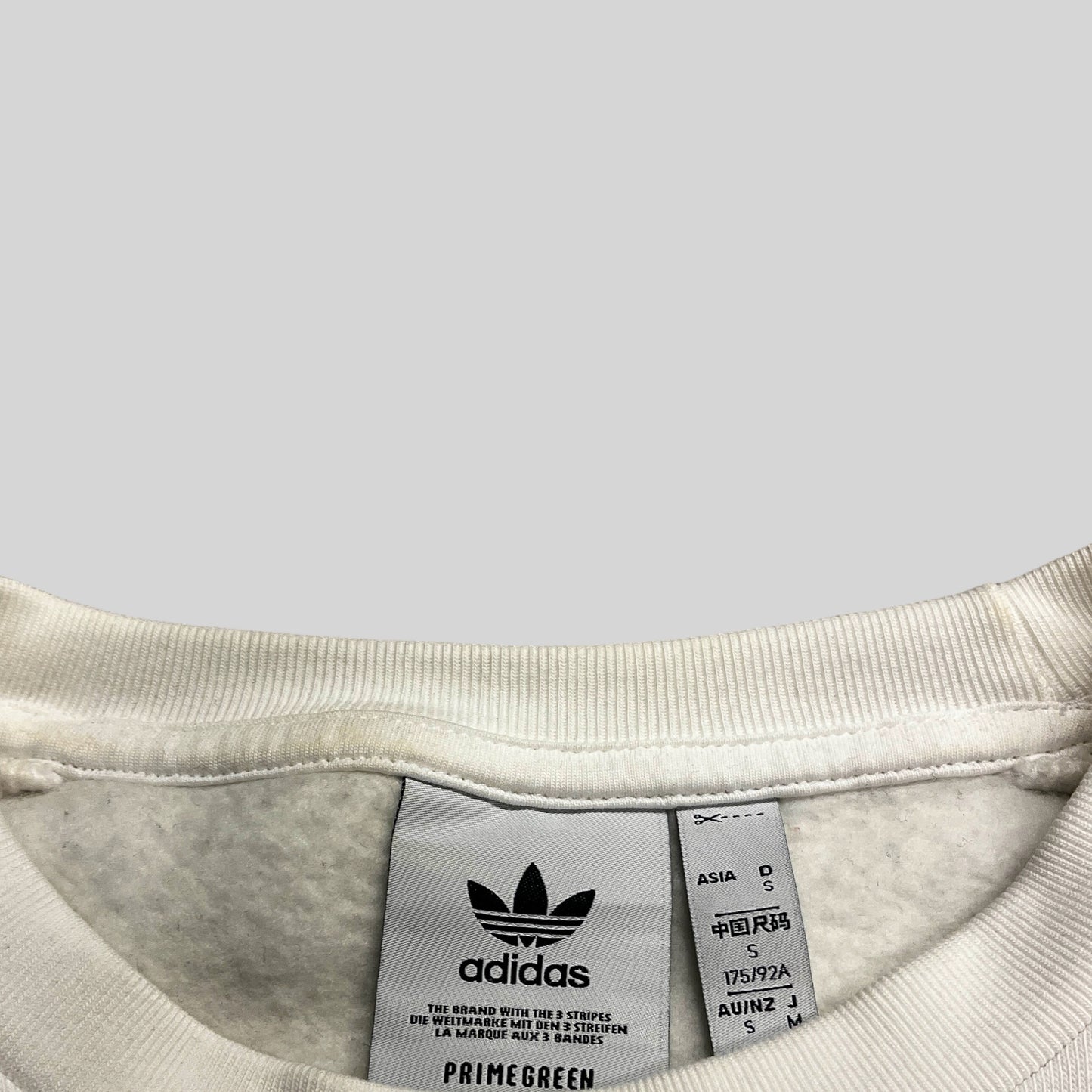 adidas sweat White