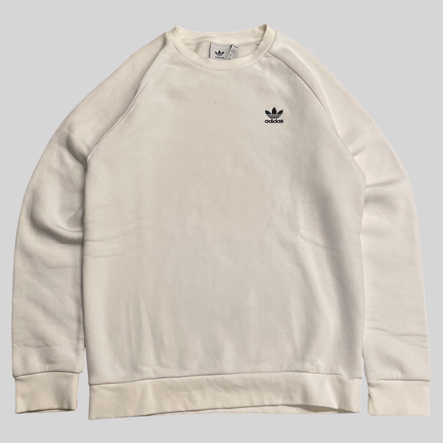 adidas sweat White