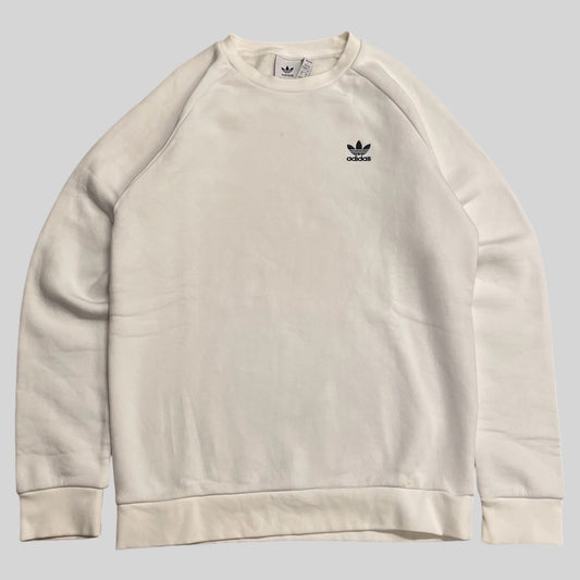 adidas sweat White