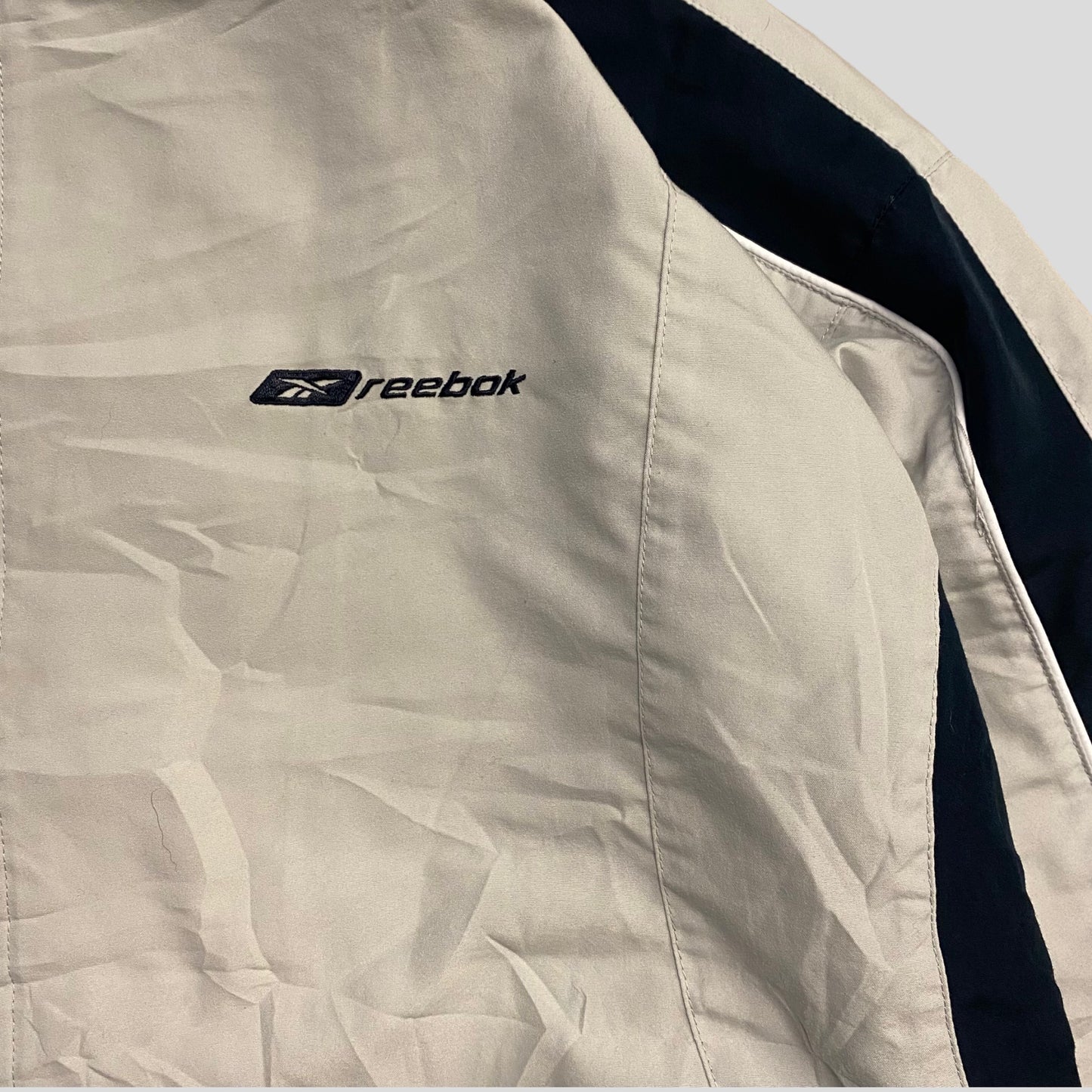 90's Reebok nylon jacket Gray