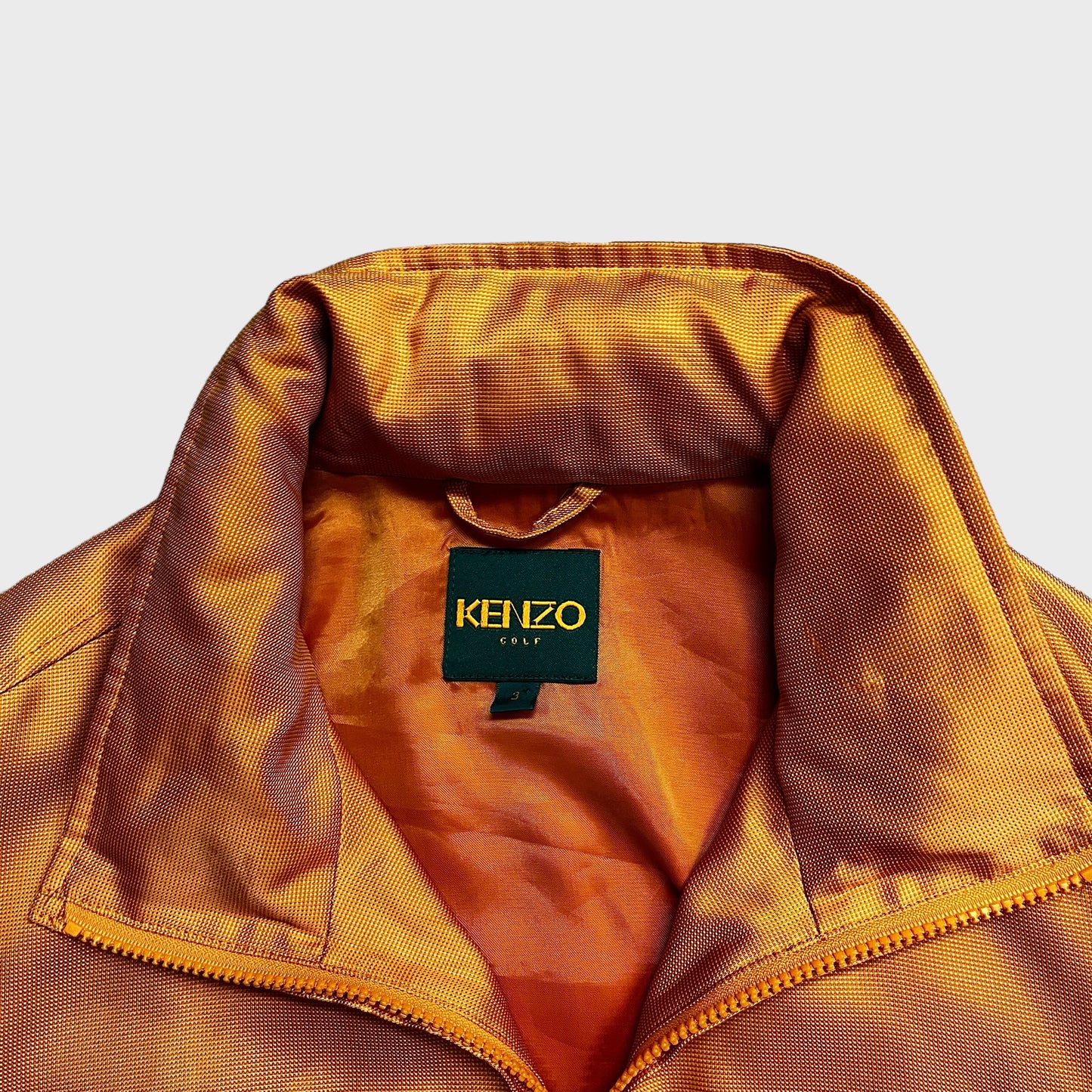 KENZO GOLF  nylon jacket　Yellow