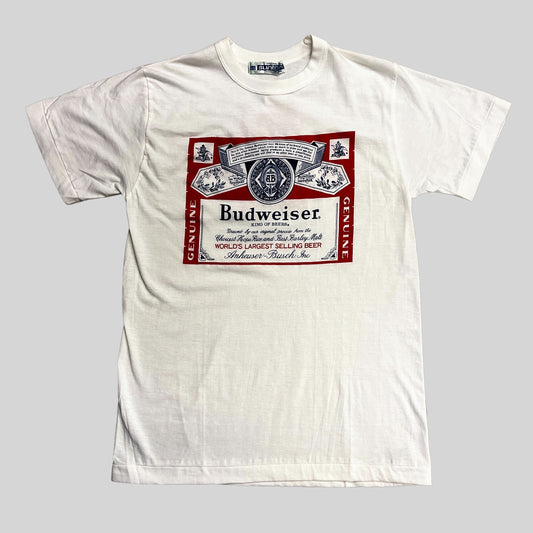 Budweiser tee White