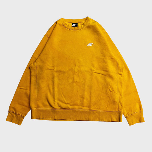 NIKE sweat yellow