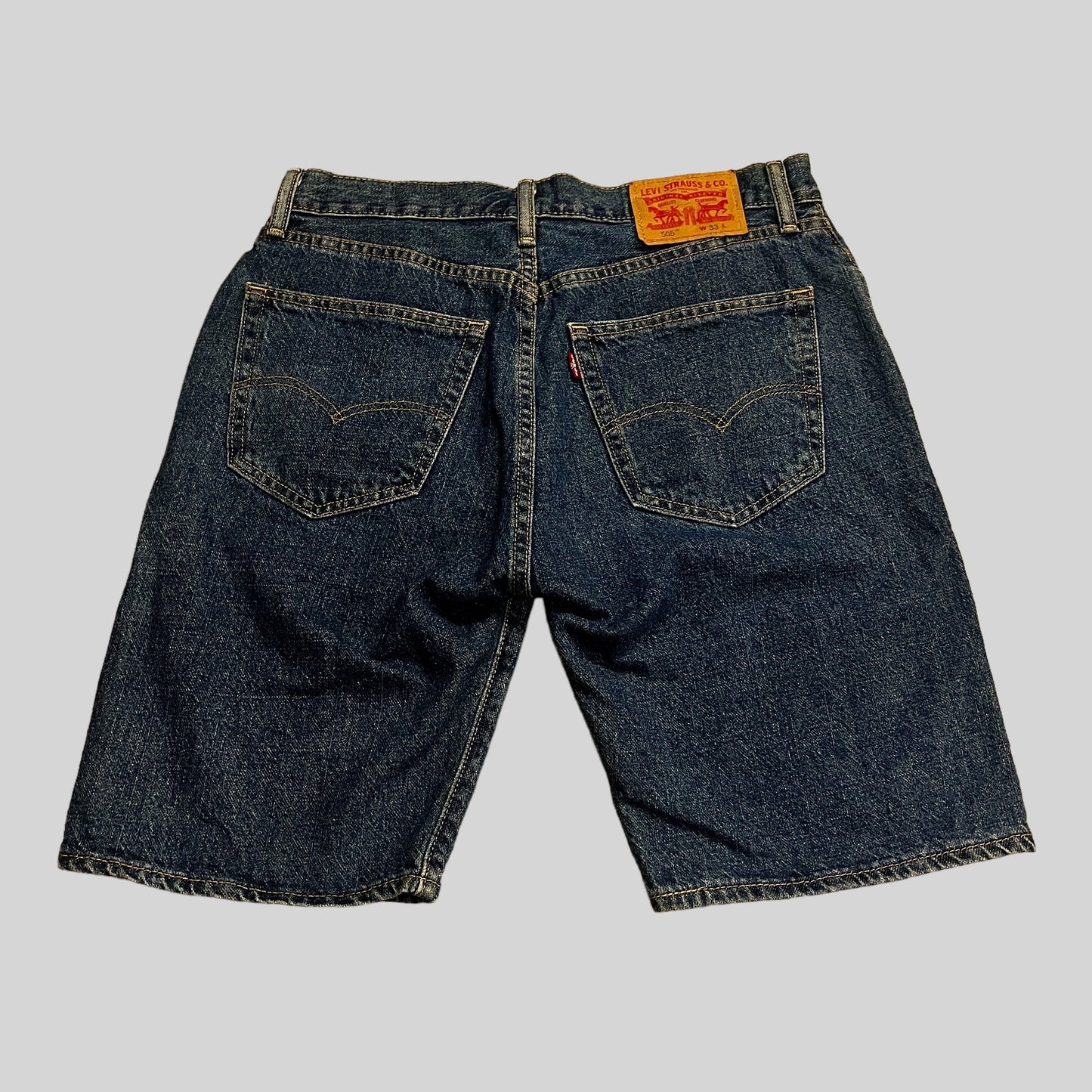 LEVI’S denim half pants blue