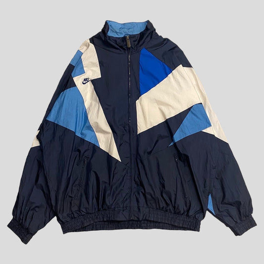 90's NIKE nylon jacket　Navy/Blue/White