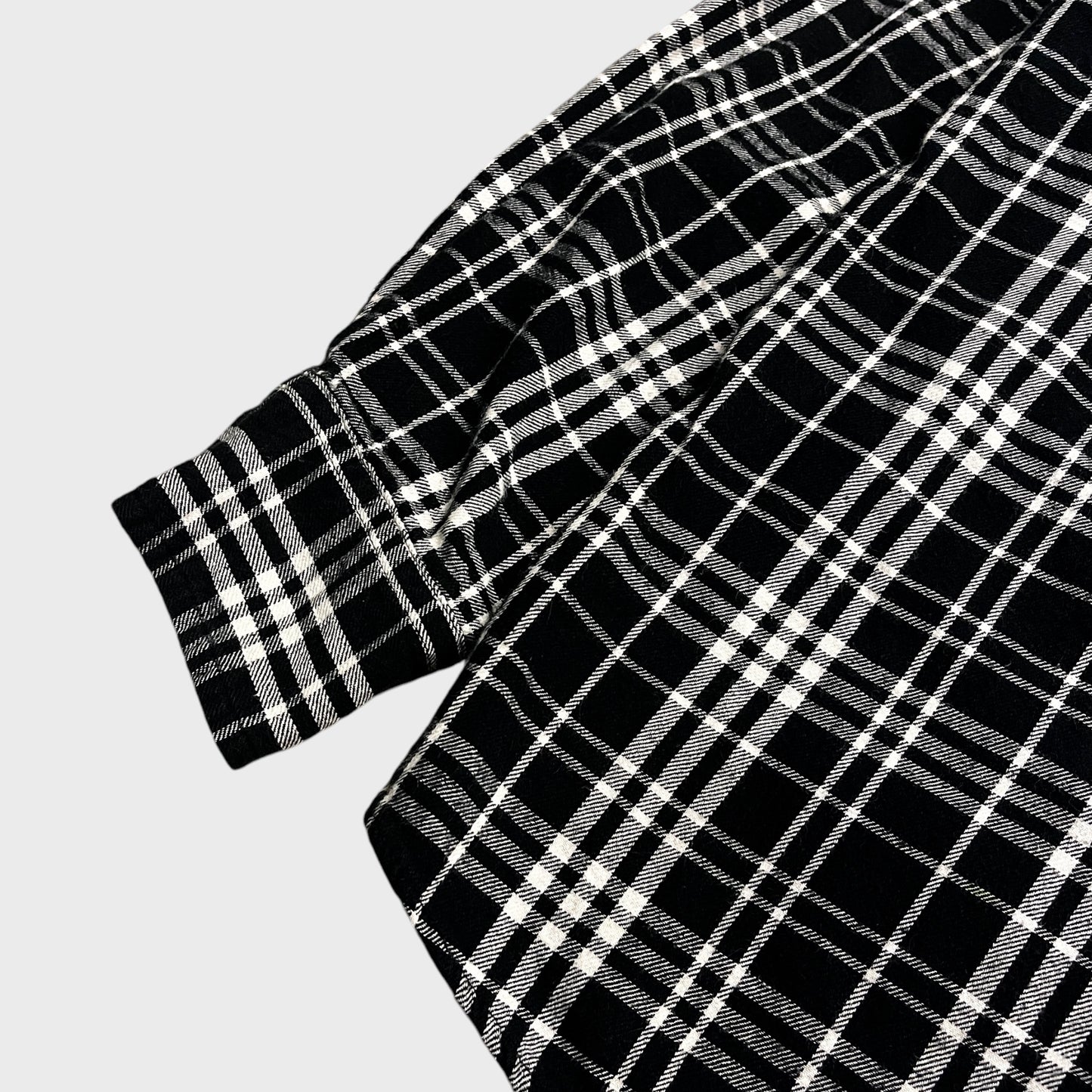 ST.JOHN’S BAY flannel check shirt Black