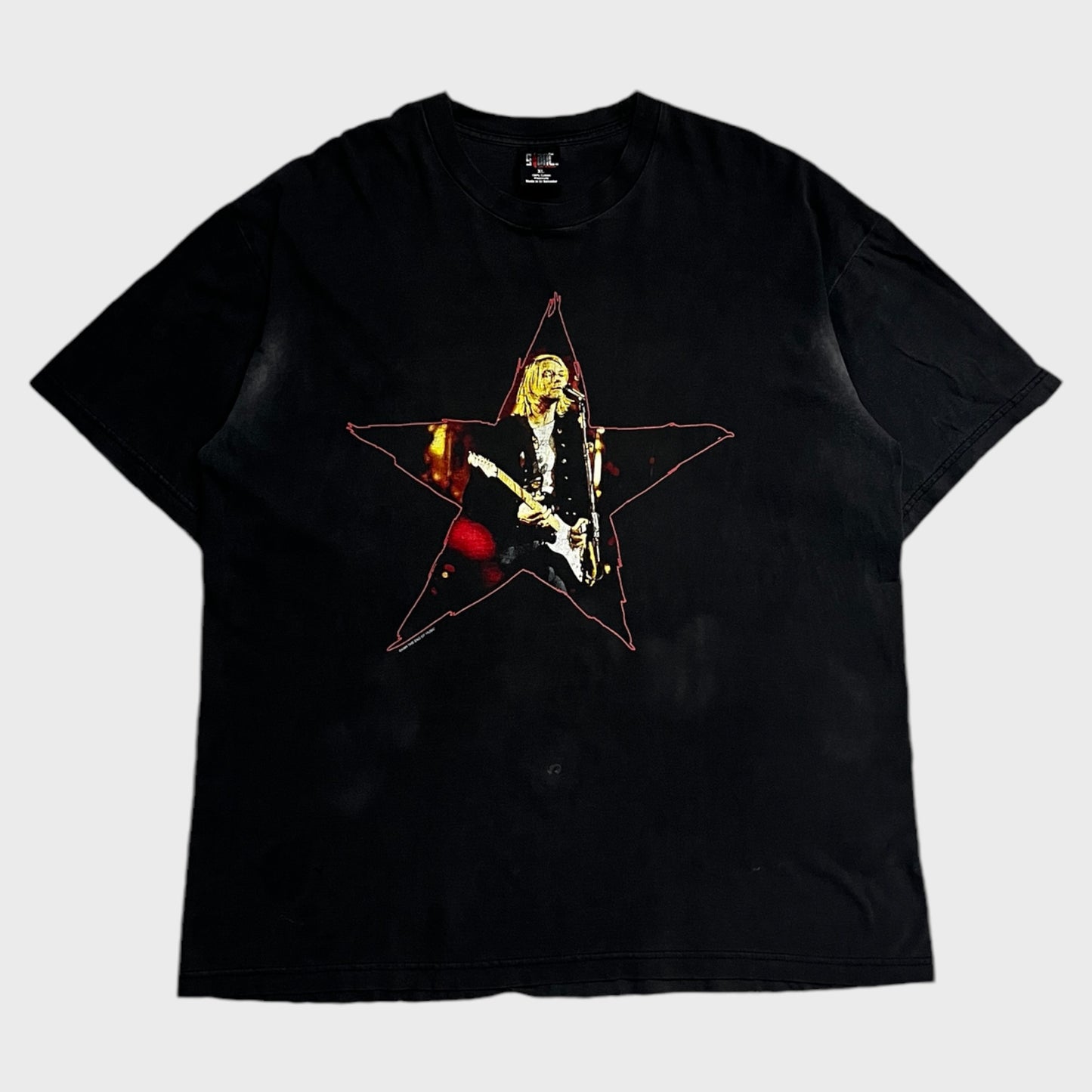 Kurt Cobain 1996 THE END OF MUSIC T-shirt