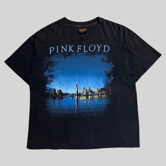 90's Pink Floyd Wish You Were Here T-shirt Black