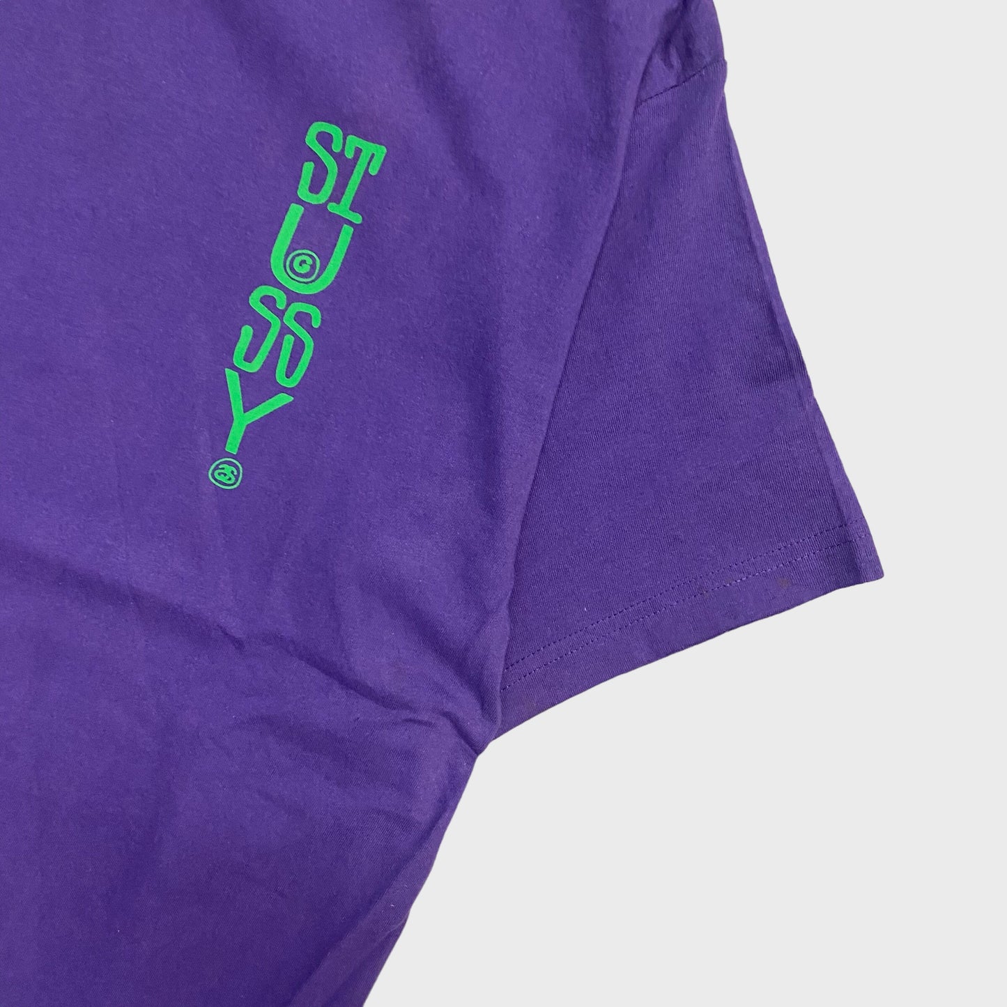 90s STUSSY tee purple