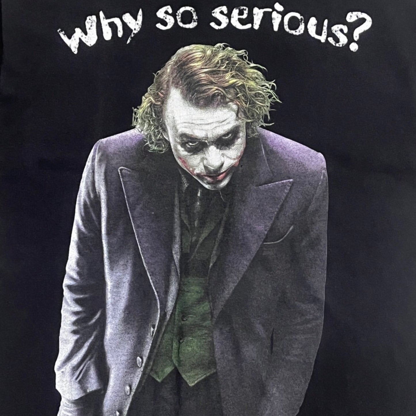 00's Dark Night Joker T-shirt Black