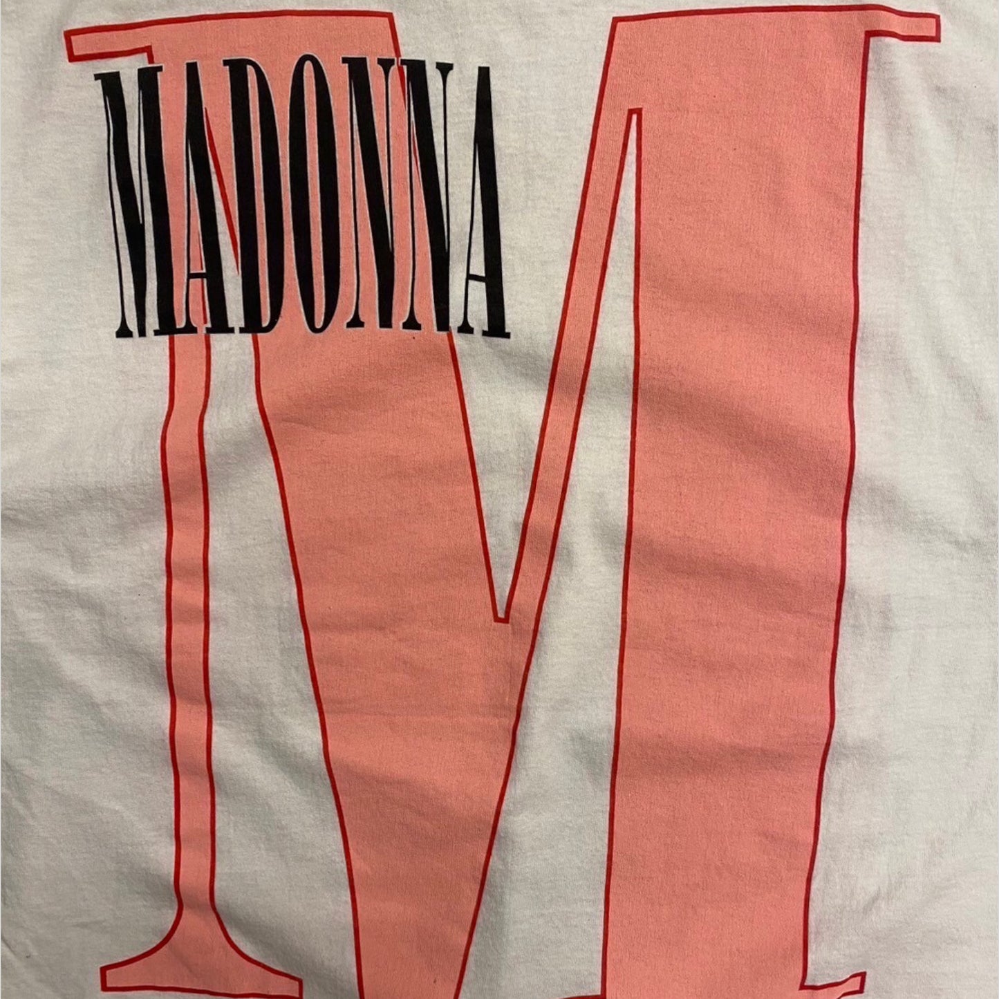 90's MADONNA T-shirt White