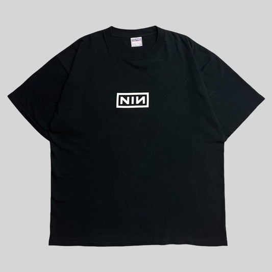 90's nine inch nails T-shirt Black