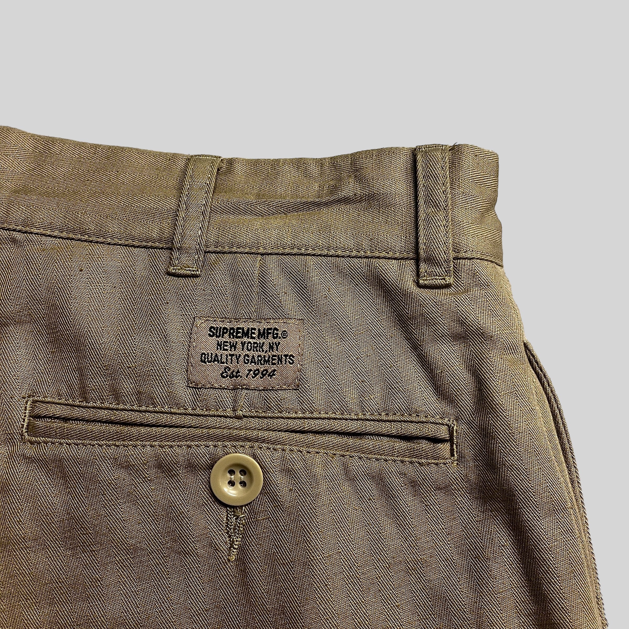 21ss supreme work pants beige – Léon online shop