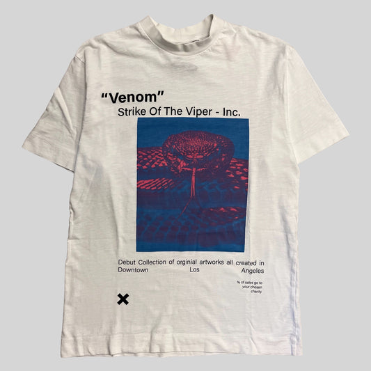 COLLUSION Venom tee White