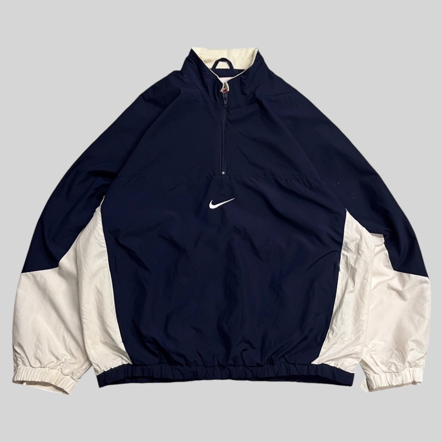 NIKE NYLON Anorak Parker Navy