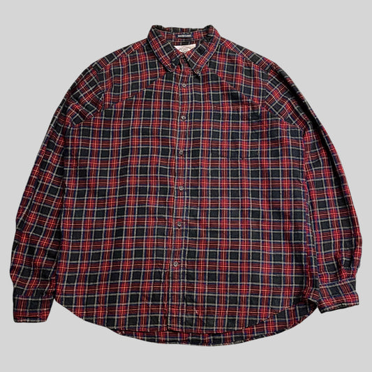 ST. John's Bay Flannel Check Shirt Red