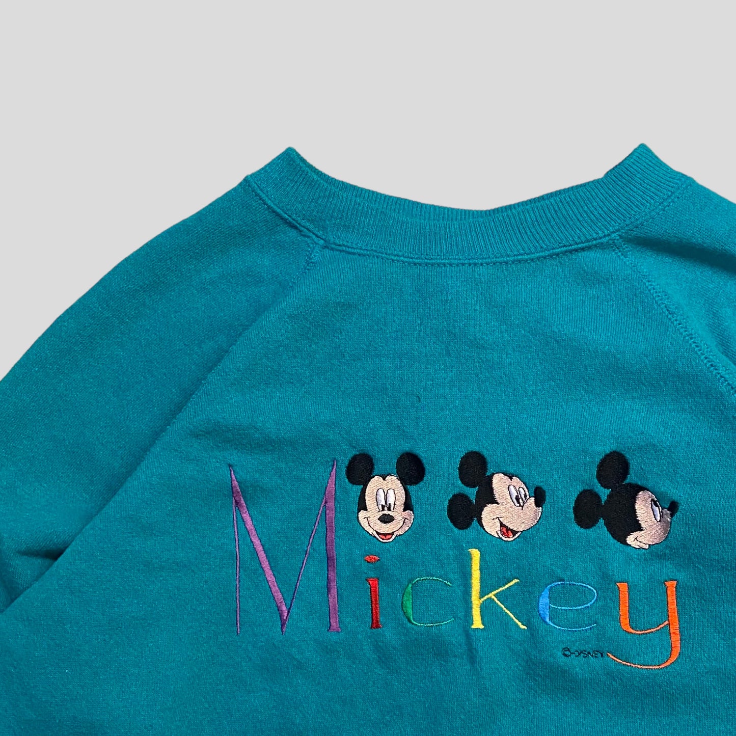 90's Disney Mickey sweat Green