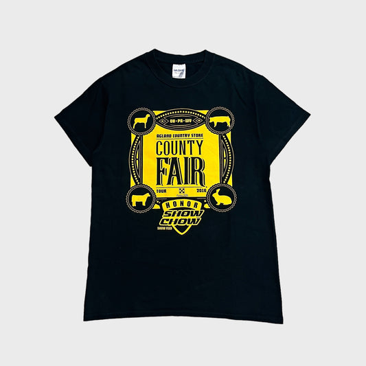 OH PA WU county fair tee  Black