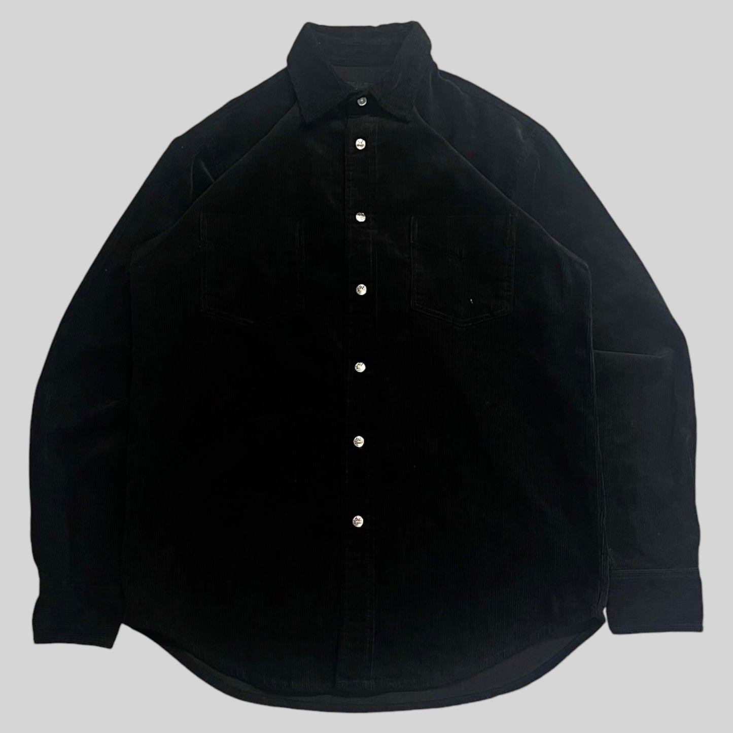 Corduroy Shirt Black