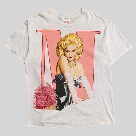 90's MADONNA T-shirt White