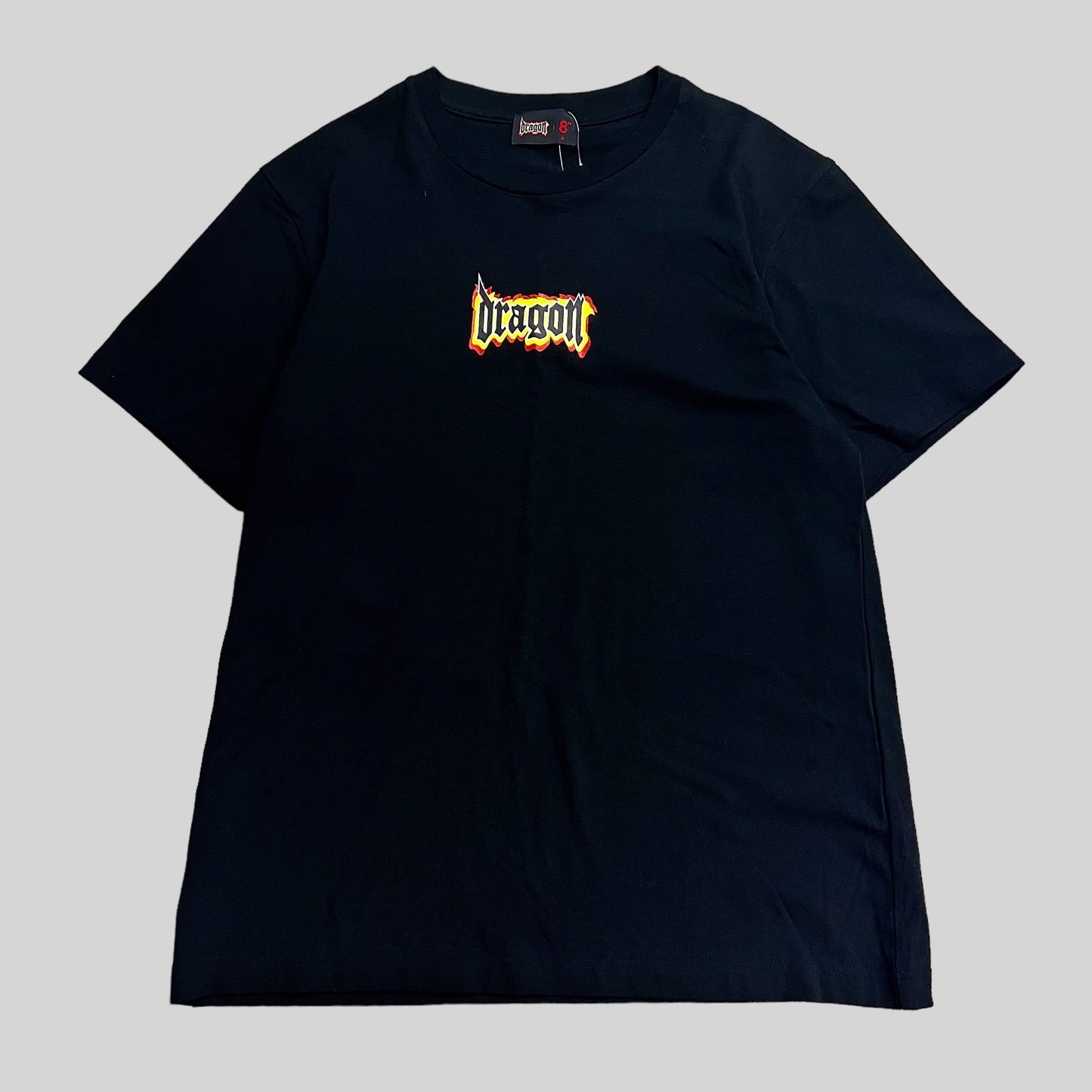 8” Dragon tee  Black