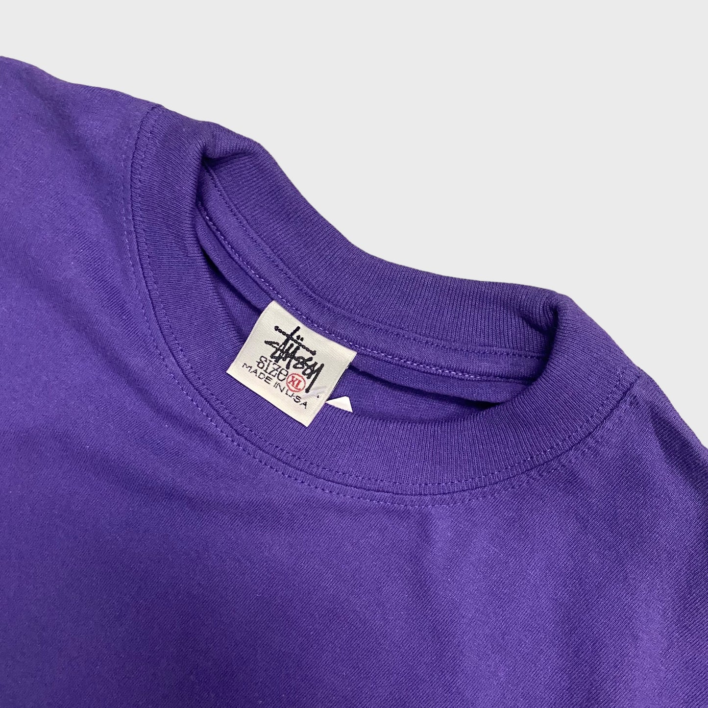 90s STUSSY tee purple