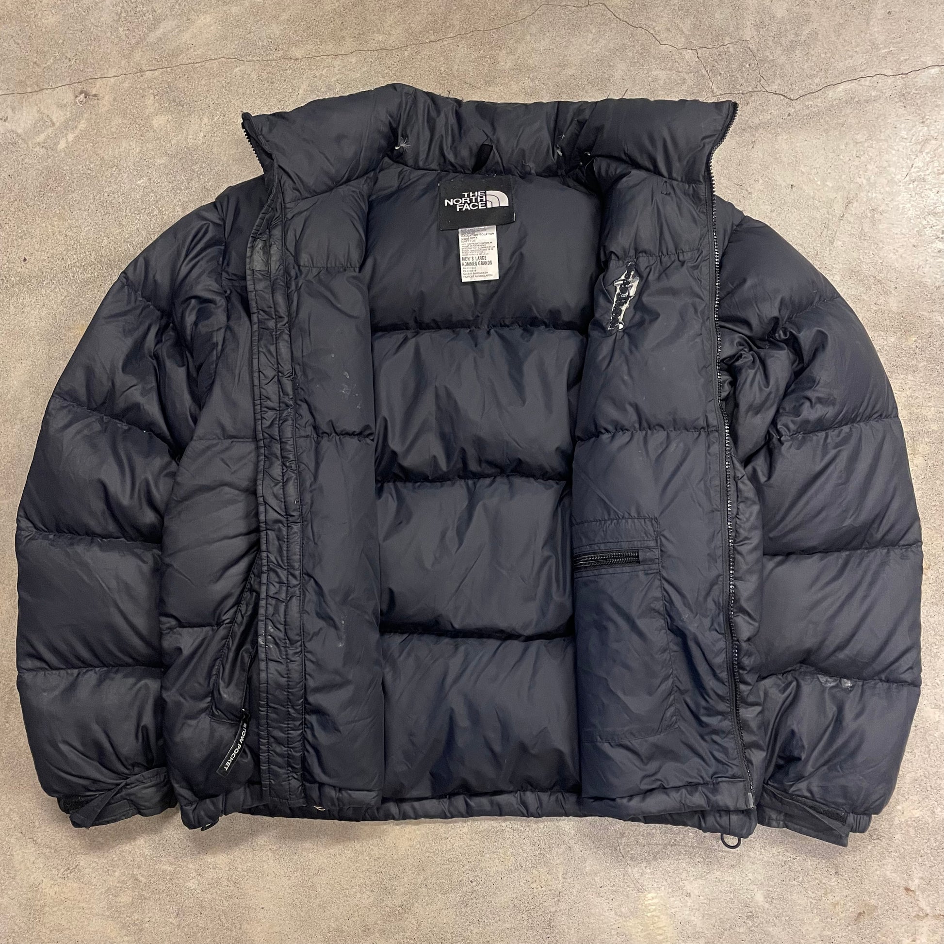 THE NORTH FACE ダウンジャケット ヌプシ ブラック – Léon online shop