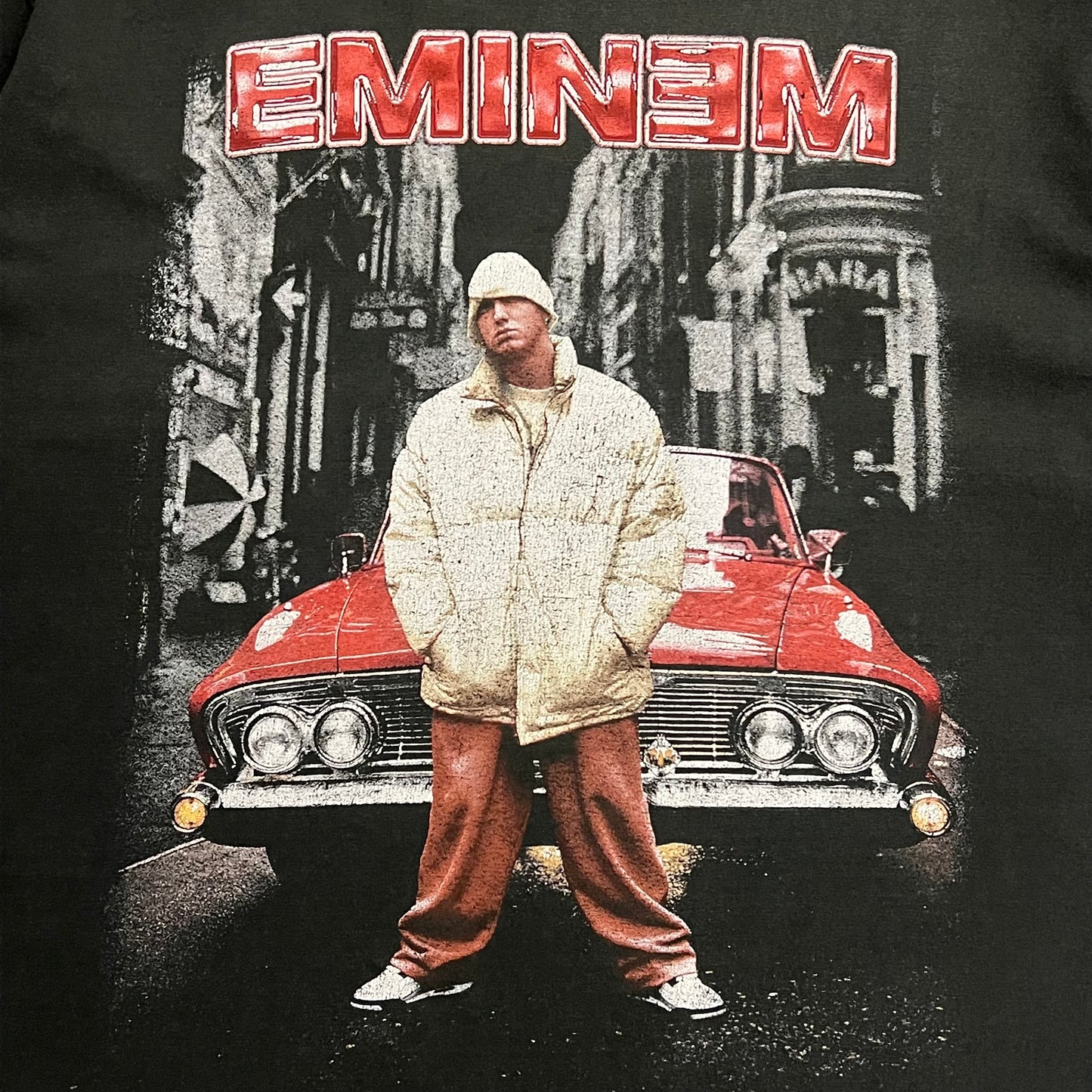 00’s Eminem Marshall Mathers T-shirt Black