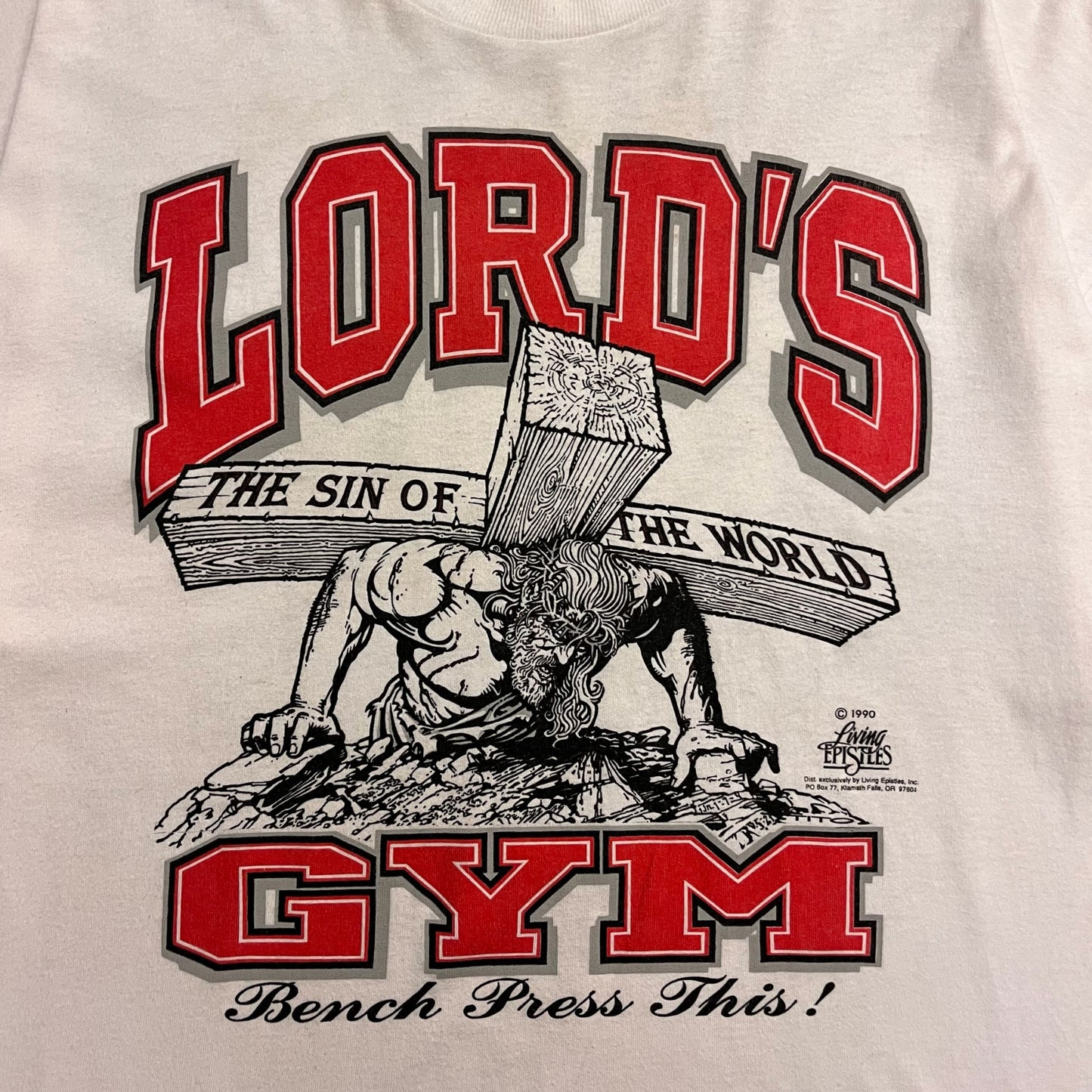 90's LORD'S GUM T-shirt White