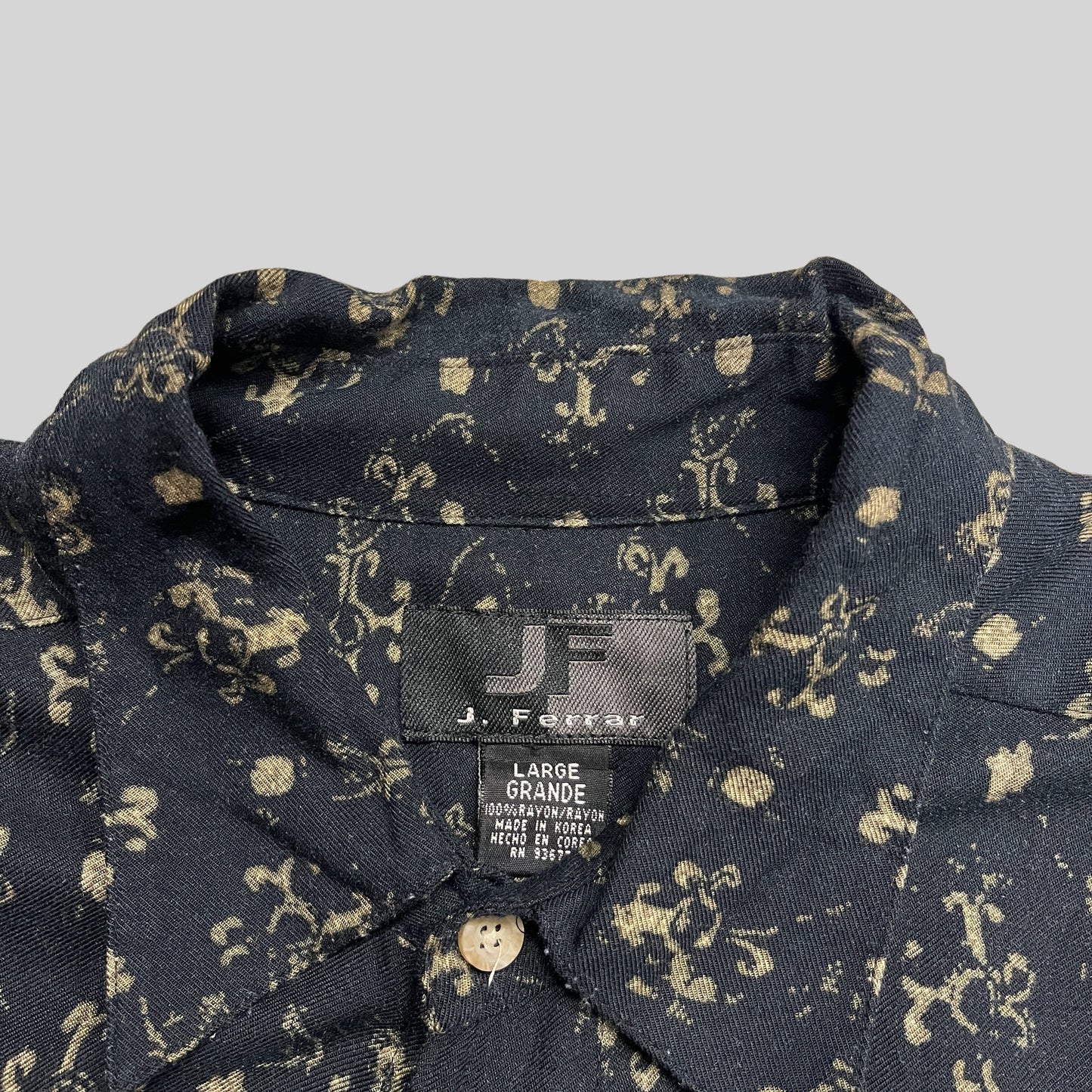 Aloha shirt  Black