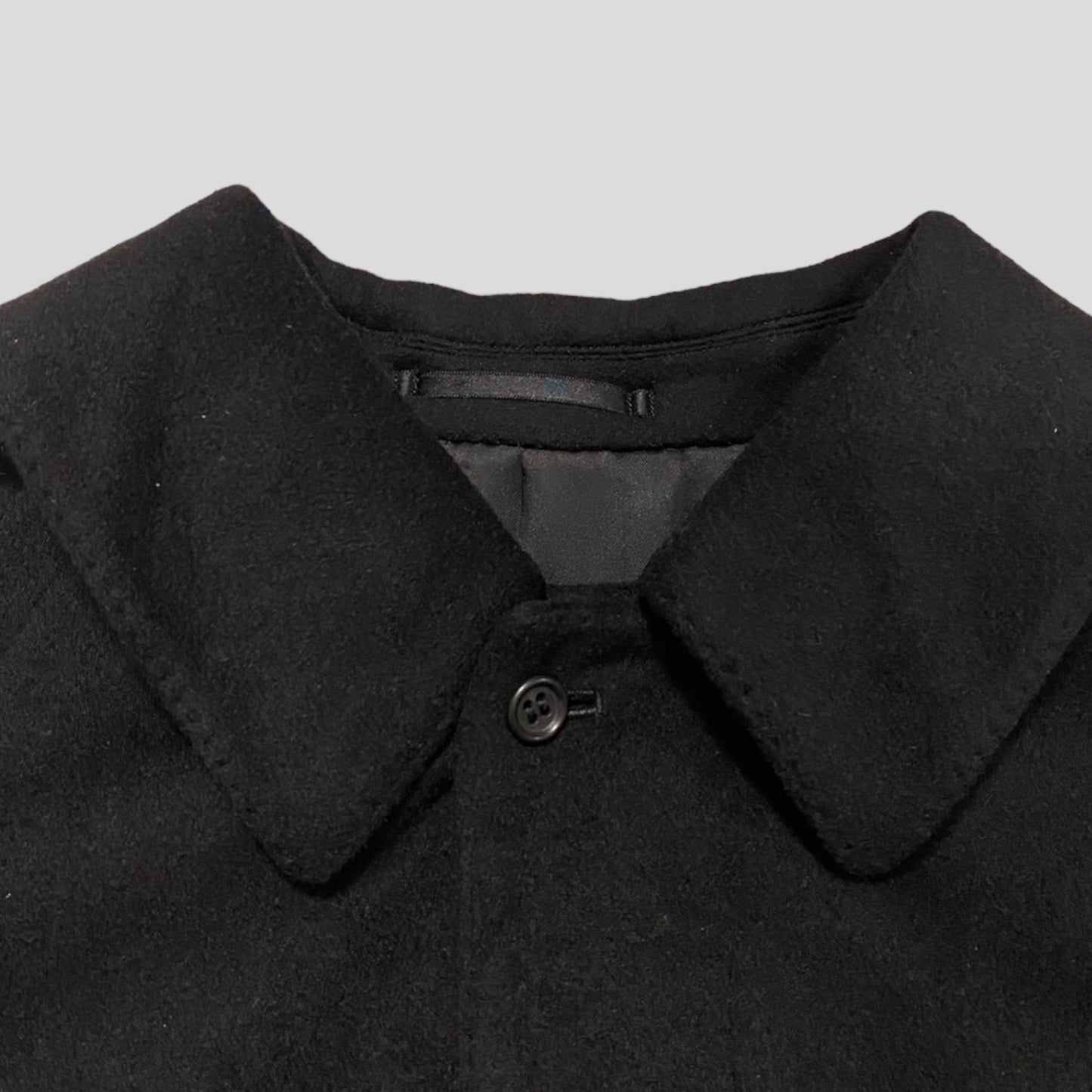 Cashmere Coat Black