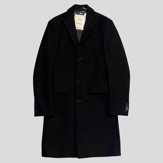 Acne Studios wool coat Black