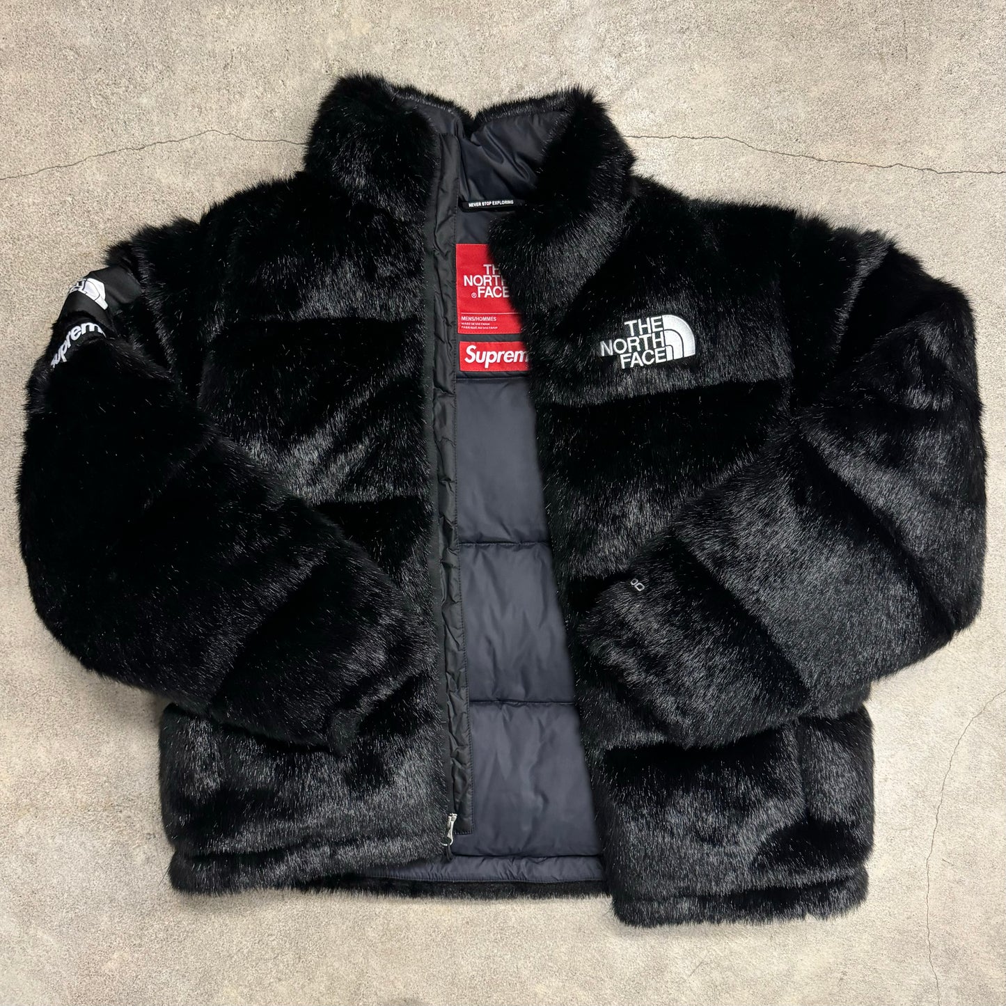 Supreme ×The North Face Faux Fur Nuptse 20AW – Léon online shop