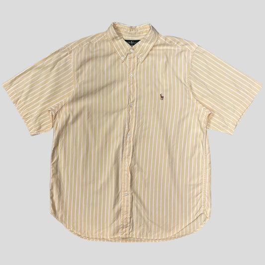 RALPH LAUREN Stripe Shirt Yellow